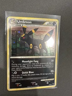 Pokemon TCG Umbreon Card 010/090 Deck Exclusives, Cosmos Holo Rare - Image 2