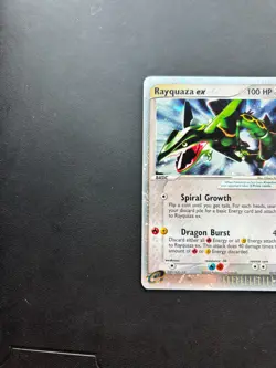Rayquaza ex 97/97 Dragon Holo Ultra Rare Foil Pokemon TCG Nintendo LP - Image 3
