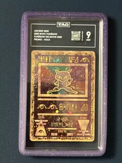 2000 Pokemon Movie Promos Ancient Mew #NNO TAG 9 MC10 PSA - Image 1