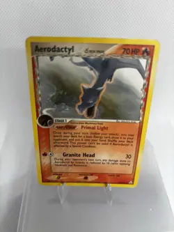 Pokemon TCG Aerodactyl EX Holon Phantoms 35/110 Regular Uncommon LP - Image 2