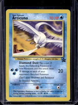 1999 Pokemon Wizards Black Star Promos Articuno #22 - Image 1