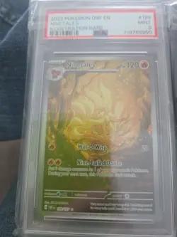 2023 POKEMON OBF EN-OBSIDIAN FLAMES #199 NINETALES ILLUSTRATION RARE - PSA 9 - Image 2