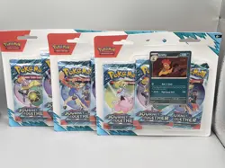 Pokemon TCG Journey Together 3-Booster Blistered Collection Lot of 3 - Image 1