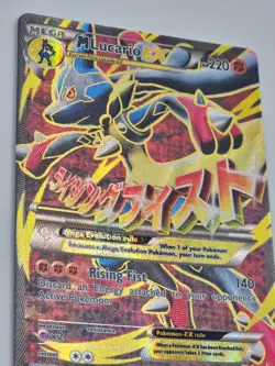 Pokemon TCG M Lucario EX 55a/111 Alternate Art Promo Card NM - Image 3