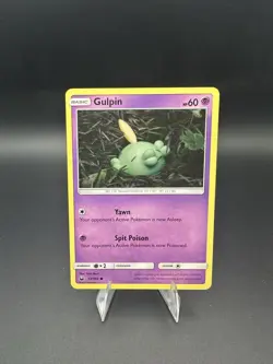 Pokemon Tcg Gulpin 57/168 Celestial Storm Regular Yuka Morii - Image 1