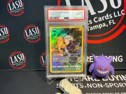 2022 POKEMON SWORD & SHIELD LOST ORIGIN #TG05 FULL ART/PIKACHU PSA 10 - Image 1