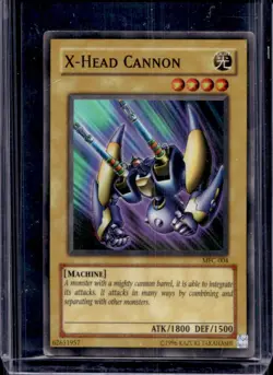 2003 Yu-Gi-Oh! Magician's Force X-Head Cannon #MFC-004 - Image 1