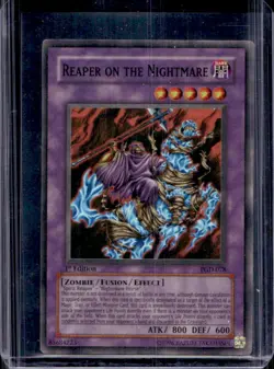 2003 Yu-Gi-Oh! Pharaonic Guardian 1st Edition Reaper on the Nightmare #PGD-078 - Image 1