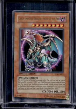 2005 Yu-Gi-Oh The Lost Millennium Chaos Emperor Dragon - Envoy of End #TLM-ENSE2 - Image 1