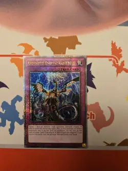 Yugioh Infinite Impermanence RA01-EN075 Quarter Century Secret Rare 1st Ed NM - Image 1