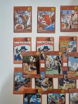 One Piece Carddass Visual Adventure Japanese Vintage Card Lot 24 Cards - Image 3