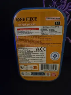 One Piece TCG Card Game - Mini Tin Vol.2 English 2 Packs Of OP 13 + Promo - Image 2