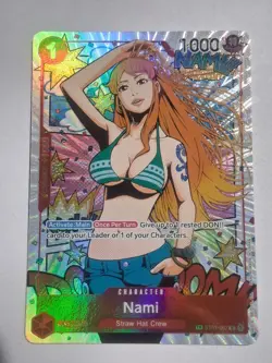 2024 One Piece-Nami #ST01-007 Wings of the Captain-Treasure Rare Foil - Image 1