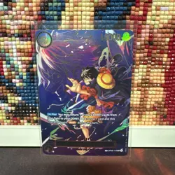 Monkey D. Luffy SP OP09-119 [SP OP13] Carrying on His Will One Piece English - Image 1