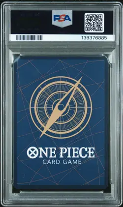 One Piece CCG Shanks Silver Special Alt Art Anniversary Holo PSA 10 Gem Mint TCG - Image 2