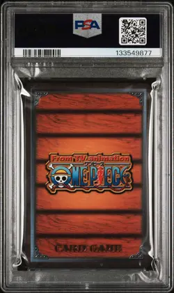 2002 BANDAI ONE PIECE CCG JPN ASSAULT ON BAROQUE WORKS #C05 MR. 1 PSA 10 - Image 2