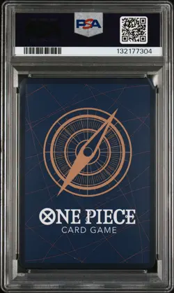 2025 ONE PIECE OP11-A FIST OF DIVINE SPEED ALTERNATE ART #080 GEAR TWO PSA 10 - Image 2
