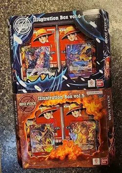 One Piece Illustration Box Vol 5 + Vol 6 Lot Set Of 2 Sealed - Image 1