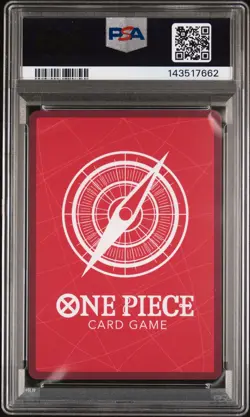 2022 ONE PIECE OP01-ROMANCE DAWN ALTERNATE ART-ERRATA MONKEY D. LUFFY PSA 10 - Image 2