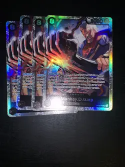 Monkey.D.Garp OP11-095 'A Fist of Divine Speed' One Piece Super Rare Playset - Image 2