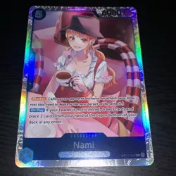 Nami OP11-054 'A Fist of Divine Speed' One Piece Super Rare English - Image 1