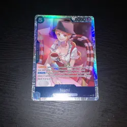 Nami OP11-054 'A Fist of Divine Speed' One Piece Super Rare English - Image 2