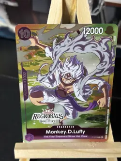 monkey d luffy P-041 Regionals One Piece Card Game - Image 2