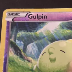 Pokemon TCG Card 2014 XY Phantom Forces - Gulpin 37/119 Reverse Holo - Image 2