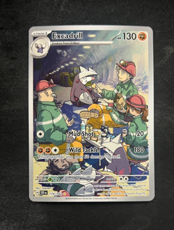 Excadrill 174/162 Scarlet & Violet Temporal Forces Pokemon Card NM Pack Fresh - Image 1