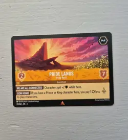 33/204 PRIDE LANDS PRIDE ROCK INTO THE INKLANDS RARE DISNEY LORCANA CARD - Image 2