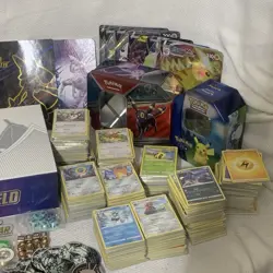 Pokemon Collection Lot Cards Pieces Boxes Books - Image 5