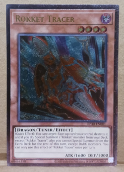 YuGiOh Rokket Tracer OP30-EN001 Card NEW! - Image 1