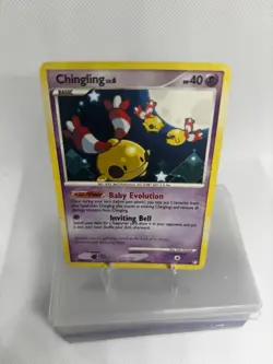 Pokemon TCG Chingling Card 42/123 Mysterious Treasures Non-Holo - Image 2