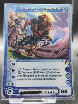 Chaotic Card : (2/5 Max) Tangath Toborn In Training BTD Super Rare creature Dmg - Image 1