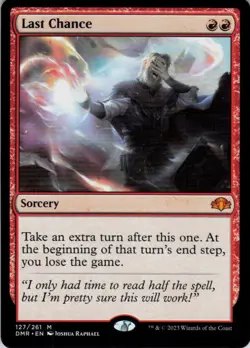 MTG Last Chance (127) | NM | Dominaria Remastered {DMR} - Image 1