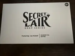 Secret Lair Drop Featuring Jay Howell Rainbow Foil Secret Lair SEALED MTG - Image 1