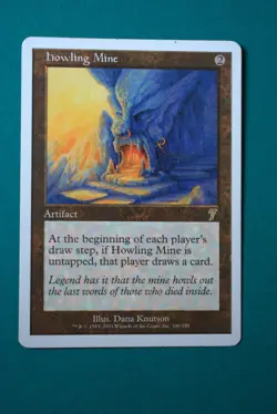 Howling Mine - 7th Edition - NM (Never Played) - Magic The Gathering - Image 1