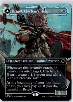Brigid, Clachan's Heart (Borderless) Lorwyn Eclipsed Foil NM R 0285 - Image 1
