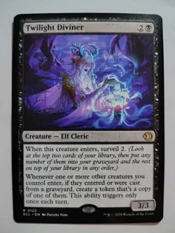 Twilight Diviner : MTG / Lorwyn Eclipsed ECL #0122 / NM - Image 1