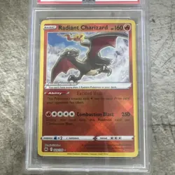 Radiant Charizard Pokemon 020/159 Crown Zenith Holo PSA 10! - Image 3