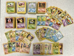 Huge Collection Bulk Lot of 600+ Pokemon Cards Vintage 1999 WOTC - Image 1