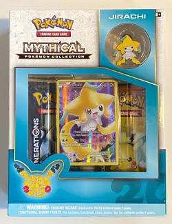 Pokemon Trading Card Game Mythical Pokemon Collection Jirachi - Image 1