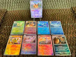 *EEVEELUTION SET x9 * Pokemon TCG ~ POKEBALL ~ Prismatic Evolutions - Image 1