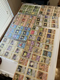 Vintage Base set pokemon card lot, 160+ 1st edition,fossil,jungle,gym - Image 1