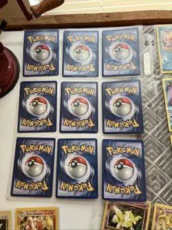 Vintage Base set pokemon card lot, 160+ 1st edition,fossil,jungle,gym - Image 3