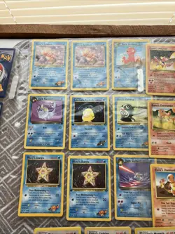 Vintage Base set pokemon card lot, 160+ 1st edition,fossil,jungle,gym - Image 4