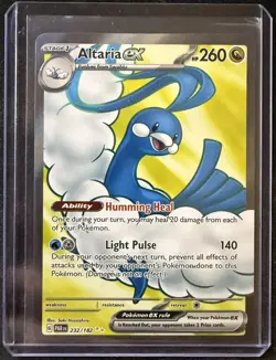 Altaria EX 232/182 Sv04: Paradox Rift Holo Full Art Pokemon TCG NM - Image 1