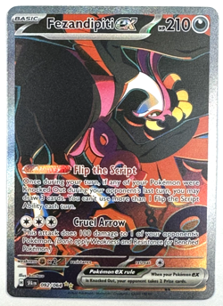 2024 Pokemon Shrouded Fable Fezandipiti Ex Special Illustration Rare - Image 1