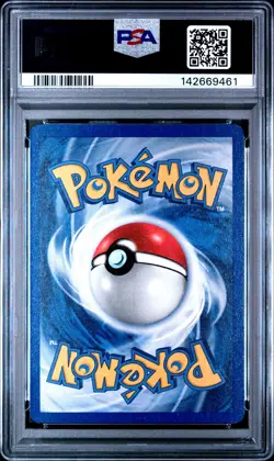 1999 POKEMON BASE SET UNLIMITED #28 GROWLITHE PSA 8 - Image 2