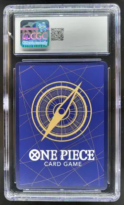 2025 One Piece CCG Monkey D. Luffy Super Rare Promo OP07-109 CGC 10 C TL3 - Image 2